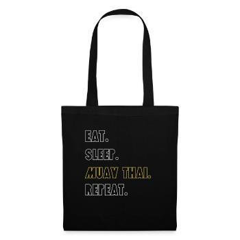 Muay Thaï - Sac en tissu - noir - Devant