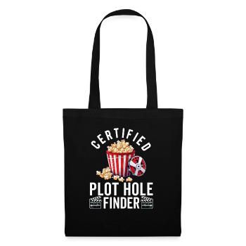 Critique de cinéma Cinéphile Cinéphile Amant Drôle Critique - Sac en tissu - noir - Devant