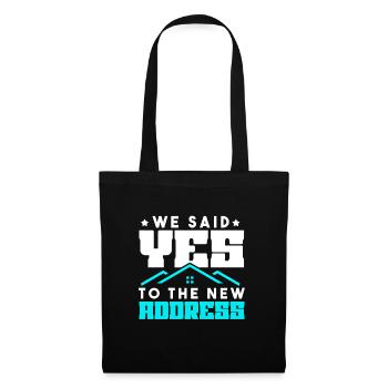 Neuer Hausbesitzer Hauswarmester Hausbesitzer - Stoffbeutel - Schwarz - Vorne