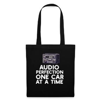 Car Stereo For Audio Installer Speakers Car Bass - Tote Bag - black - Front