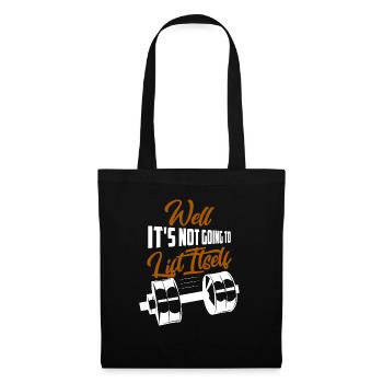 Well It's Not Going To Lift Itself Workout Weight - Tote Bag - black - Front