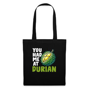 Durian Fruit Lover Funny Durio Zibethinus Men - Tote Bag - black - Front