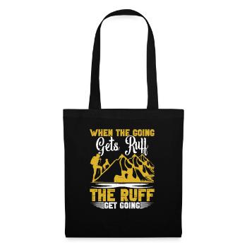 Accessoires de randonnée pour chiens Propriétaires de chiens de montagne de randonnée - Sac en tissu - noir - Devant