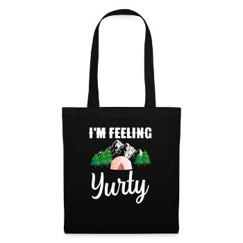 Glamper Nature Lovers Outdoor Camping Holidays - Tote Bag - black - Front