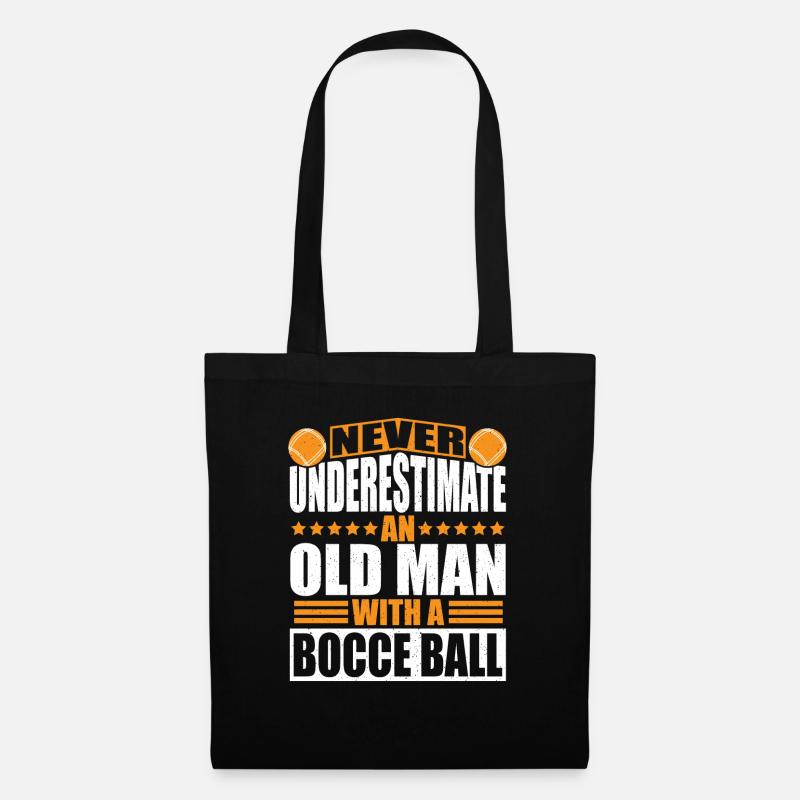 Bocce - Borsa di stoffa - nero