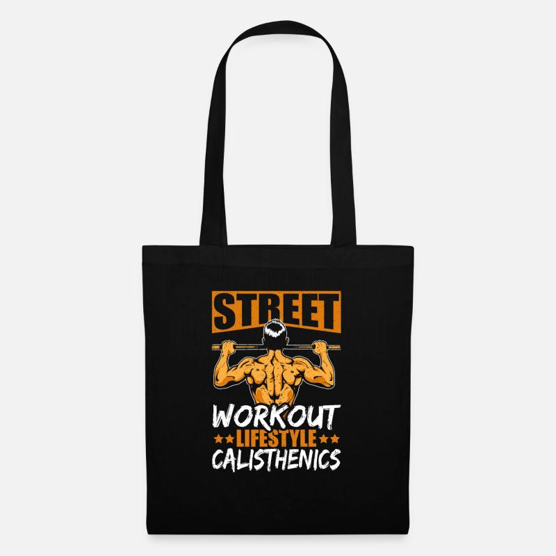 Calisthenics - Stoffbeutel - Schwarz