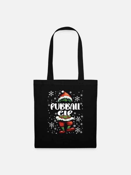 Weihnachtsoutfit Fachinformatiker Elf - Stoffbeutel - Schwarz