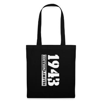 1943 Édition Limitée Humour Anniversaire 80 Ans - Sac en tissu - noir - Devant