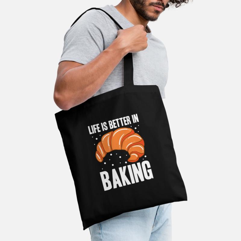 Baking Bread Bakery Bakery Bread Making Tote Bag