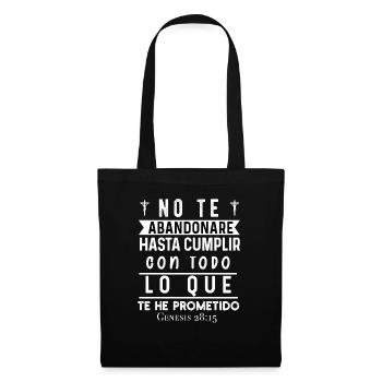 Camiseta Cristiana Para Mujer En Espanol Spanish - Tote Bag - black - Front
