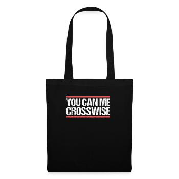 Vous pouvez me croiser Denglisch - Sac en tissu - noir - Devant