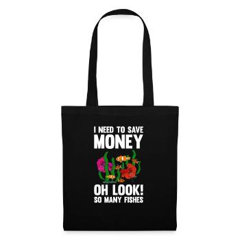 Aquaristics, Fish farming, Aquarists - Tote Bag - black - Front