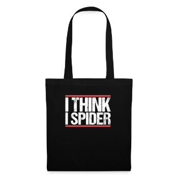 I think i spider. Denglish - Tote Bag - black - Front