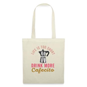Drôles de chemises espagnoles Cafecito Cafe Español - Sac en tissu - nature - Devant