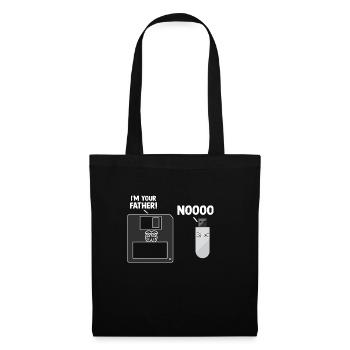 IT expert informaticien informaticien oufit pour - Sac en tissu - noir - Devant