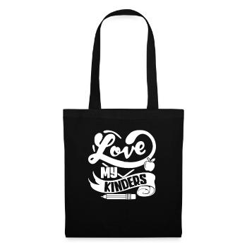 Kindergarten Teacher Love My Kinders - Tote Bag - black - Front