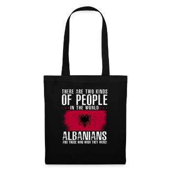 Albanian Flag Albanian Eagle Shqiponja - Tote Bag - black - Front