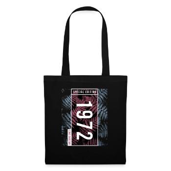 Special Edition 1972 Birthday Urban Graphic - Tote Bag - black - Front