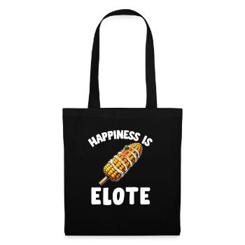 Elote Girl Women Elote Mexican Corn Food Comida - Tote Bag - black - Front