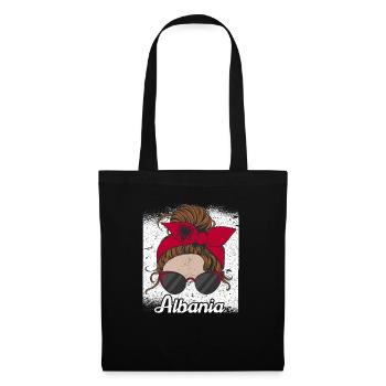 Albanian Flag Albanian Eagle Shqiponja - Tote Bag - black - Front