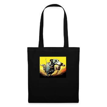 Greyhound Racing Dog Breed Race Greyhound Owner - Tote Bag - black - Front