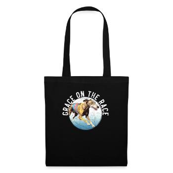 Greyhound Racing Dog Breed Race Greyhound Owner - Tote Bag - black - Front