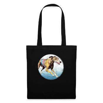Greyhound Racing Dog Breed Race Greyhound Owner - Tote Bag - black - Front