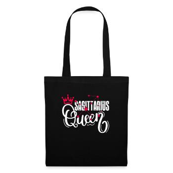 Sagittarius Sagittarius Queen Horoscope - Tote Bag - black - Front