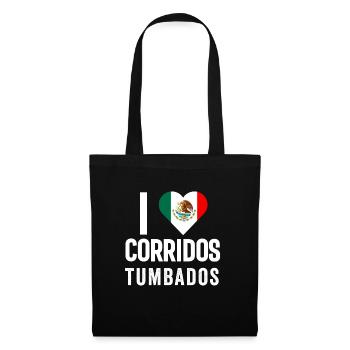 Corridos Belicos Tumbados Merch Camiseta Música - Sac en tissu - noir - Devant