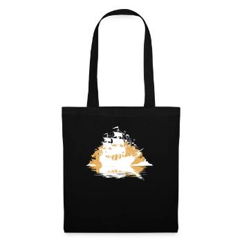 Sea Shanty Design pour les proches tout en chantant - Sac en tissu - noir - Devant