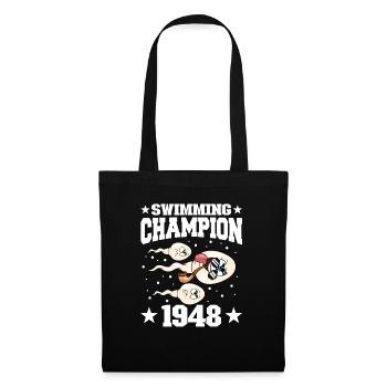 1948 Birthday 76 years old - Tote Bag - black - Front