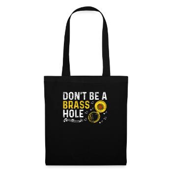 Funny Sousaphone Brass Band Player Marching Band - Tote Bag - black - Front