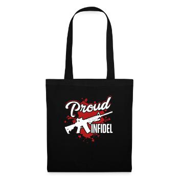 AR 15 AR 15 Proud Infidel - Tote Bag - black - Front