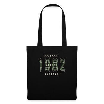 Original 1982 année de naissance urbain cadeau Vintage - Sac en tissu - noir - Devant