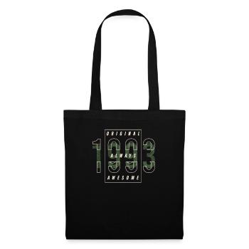 Original 1993 année de naissance urbain cadeau Vintage - Sac en tissu - noir - Devant
