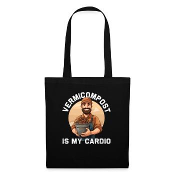 Earthworm -Handworm -Agriculture - Tote Bag - black - Front