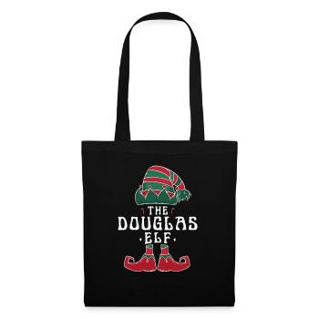 Douglas Elf Family Matching Group Christmas Mom - Tote Bag - black - Front