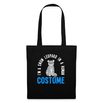 Snow leopard - Tote Bag - black - Front