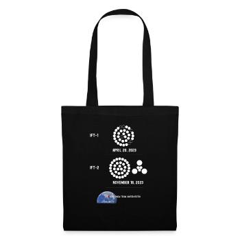 Engine telemetry of Starship launch on November - Tote Bag - black - Front