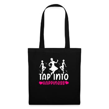 Appréciation du professeur de claquettes pour les filles - Sac en tissu - noir - Devant