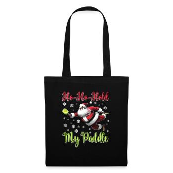Drôle d’amateur de pickleball Noël - Sac en tissu - noir - Devant