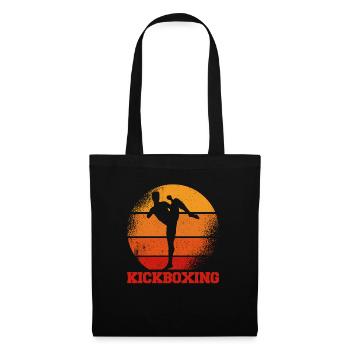 Kickboxen Kickboxer Kickboxing - Tote Bag - black - Front