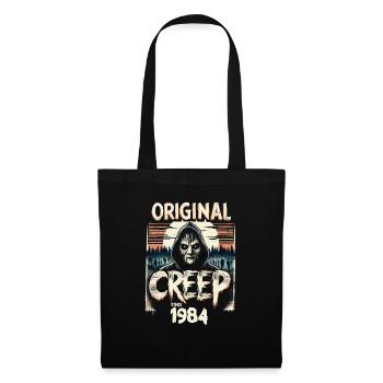 Vintage Creep depuis 1984 - anniversaire d’horreur rétro - Sac en tissu - noir - Devant