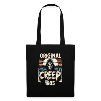 Vintage Creep depuis 1985 - anniversaire d’horreur rétro - Sac en tissu - noir - Devant