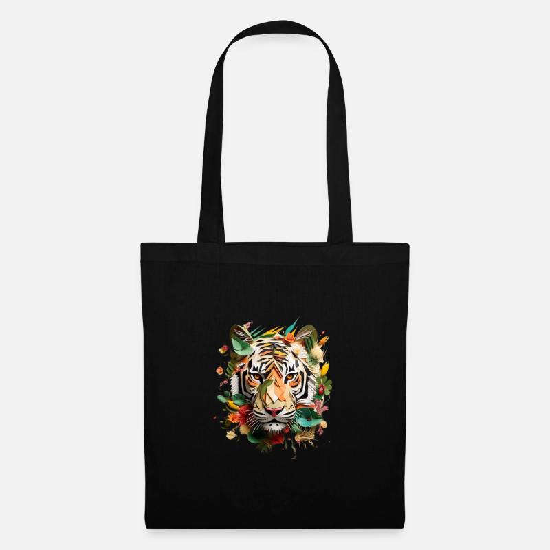 Lion - Stoffbeutel - Schwarz