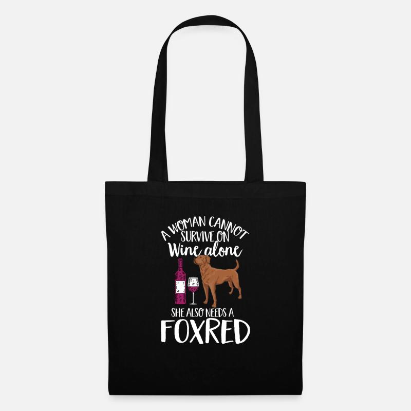 Foxred Labrador Fox Red Labrador Retriever - Tote Bag - black