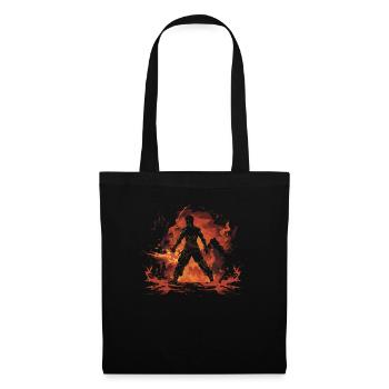 Muay Thaï Boxe Arts Martiaux Artiste Martial MMA - Sac en tissu - noir - Devant