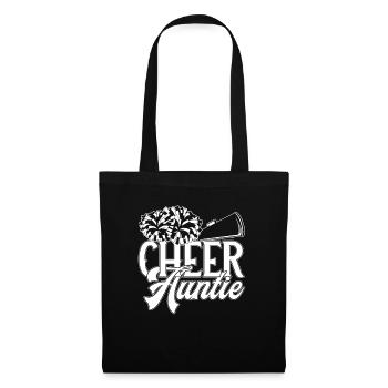 Cheerleading Cheerleading Cheer Auntie - Tote Bag - black - Front