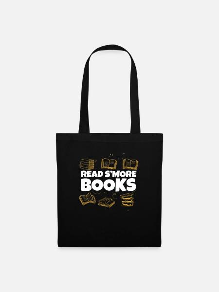 Read Smore Books Reading Squad Summer Camp - Stoffbeutel - Schwarz
