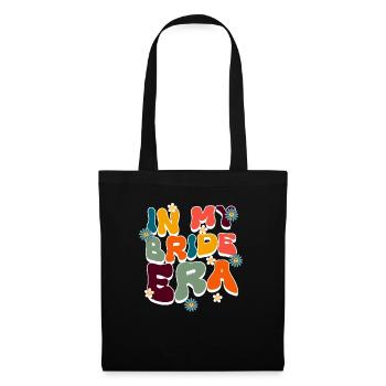 Groovy Bride Bachelorette Bridal Shower - Sac en tissu - noir - Devant